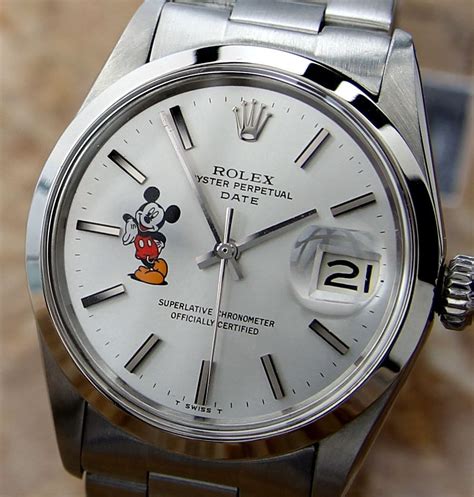 rolex mickey mouse watch price|rolex disney mickey mouse watch.